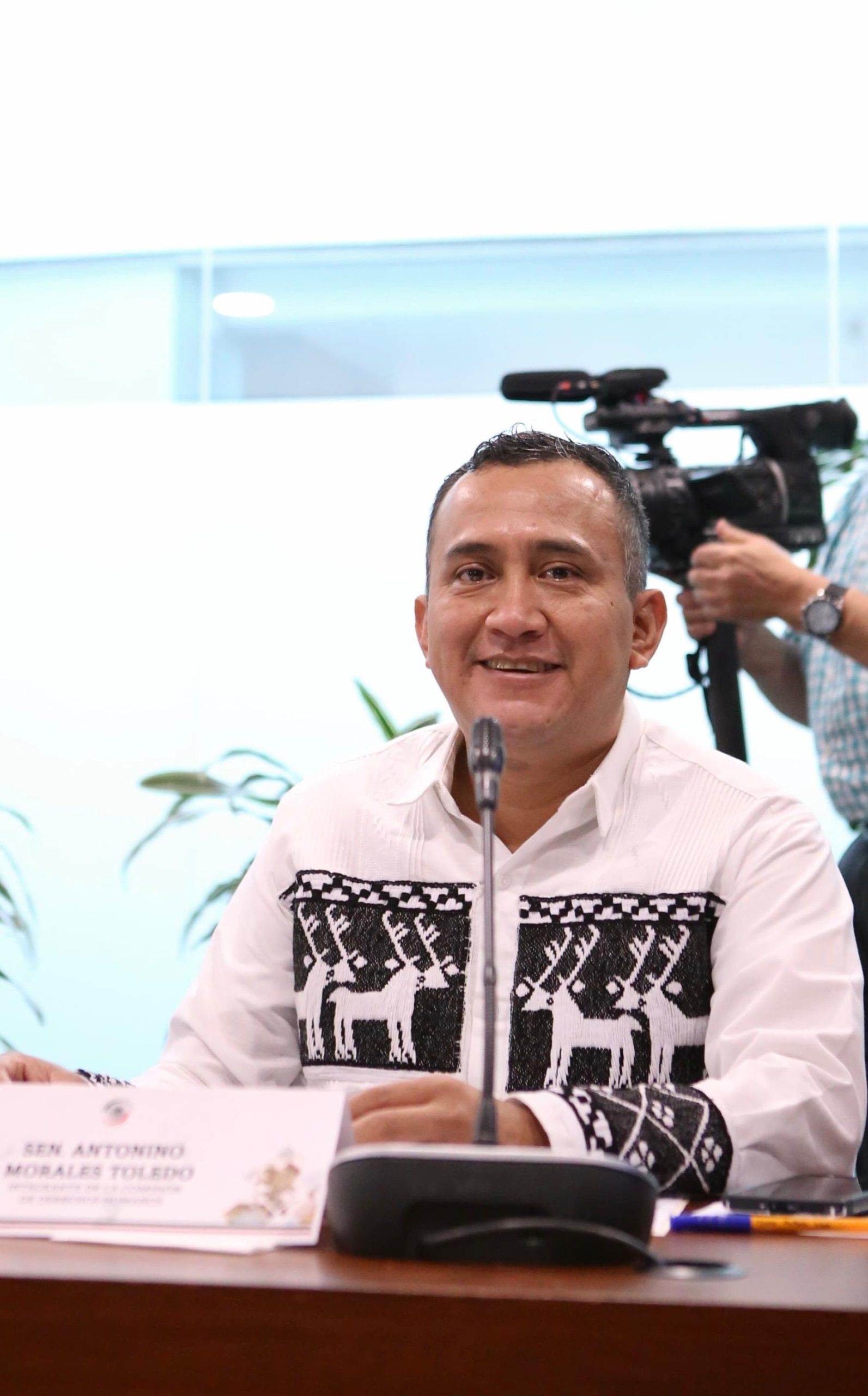 EL SENADO DICTAMINARÁ ESTA SEMANA LA PROPUESTA PARA LA CNDH Y MORENA LLEGA UNIDA: NINO MORALES